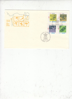 CANADA  1988 - Yvert  1035/8 - Olimpiade Invernale - Cartas & Documentos