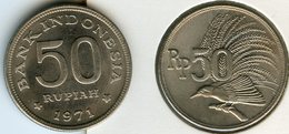 Indonesie Indonesia 50 Rupiah 1971 KM 35 - Indonesië