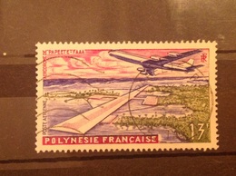 French Polynesia 1960 Air Inauguration Of Papeete Airport Used SG 19 Yv PA5 - Usati