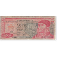 Billet, Mexique, 20 Pesos, 1976-07-08, KM:64c, B - Mexique