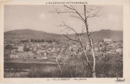 CV - 63 - VIC-LE-COMTE - Vue Générale (impeccable) - Vic Le Comte