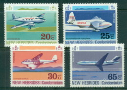 New Hebrides (Br) 1972 Airplanes MUH - Neufs