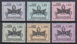 Vatikan 1968  Mi-Nr.19 - 24 ** Postfr. Portomarken ( 4644a) Günstige Versandkosten - Postage Due
