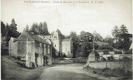 CPA - France - (85) Vendée - Pouzauges - Route De Bressuire à La Perception - Pouzauges