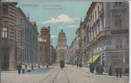 BRUXELLES  RUE DE LA REGENCE LE PALAIS DE JUSTICE  TRAM - Nahverkehr, Oberirdisch