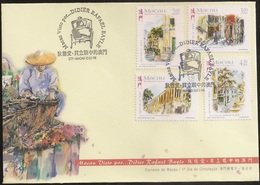 Macau Macao Chine FDC 1998 - Macau Visto Por Didier Rafael Bayle - Paintings Of Macao By Didier Rafael Bayle - MNH/Neuf - FDC