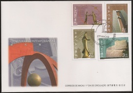 Macau Macao Chine FDC 1999 - Esculturas Contemporâneas - Contemporary Sculptures - MNH/Neuf - FDC