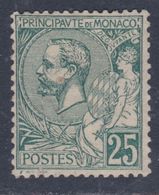 MONACO N° 25 XX   Prince Albert  : 25 C. Bleu Sans Charnière, TB - Nuevos