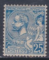 MONACO N° 25 X   Prince Albert  : 25 C. Bleu  Trace De Charnière Sinon TB - Nuevos