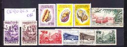 TIMBRE. .........FRANCE COLONIE FRANÇAISE LOT COLLECTION COMORES - Used Stamps