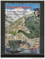Hommage à La Communauté Anglaise D'Andorre, Oblitéré,oblit.ronde., 1 ère Qualité - Used Stamps