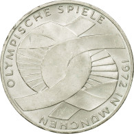 Monnaie, République Fédérale Allemande, 10 Mark, 1972, Munich, SUP, Argent - Other & Unclassified