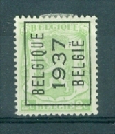 BELGIE - OBP Nr PRE 319 A - "BELGIQUE 1937 BELGIE" - Klein Staatswapen - Préo/Precancels -  (*) - Typos 1936-51 (Petit Sceau)