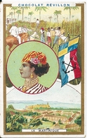 Chromos Chocolat Révillon Série Provinces Françaises "La Martinique" - Revillon