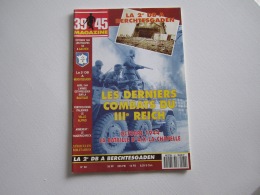 Magazine MILITARIA  39 45  La 2 ème DB à BERCHTESGADEN 62 Pages - Français