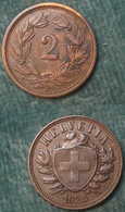 M_p> Svizzera 2 Rappen 1925 Rame - 2 Centimes / Rappen