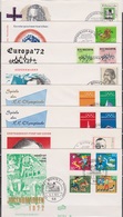 BRD Jahrgang 1972 Nr.710 - 752 Komlpett 5 Bilder 30 FDC Mi.132,70€( Dg197 )günstige Versandkosten - 1971-1980