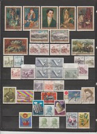 35 TIMBRES YOUGOSLAVIE OBLITERES & NEUFS SANS GOMME DE 1971 à 1974 - Used Stamps