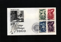 Togo 1962 Space / Raumfahrt  Interesting FDC - Africa