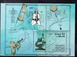 BRESIL  Timbre Neuf  **de 1988   ( Ref 5744 ) Antarctique - Blocs-feuillets