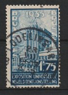 MiNr. 381  Belgien / 1934, 1. Juli. Weltausstellung 1935, Brüssel - 1929-1941 Grande Montenez