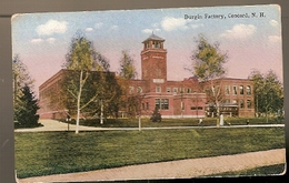 United States ** & Postal,Durgin Factory, Concord  N.H (6886) - Concord