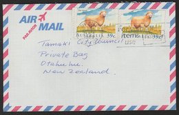 AUSTRALIA - NEW ZEALAND 78c RATE AIRMAIL COMMERCIAL COVER SHEEP - Storia Postale