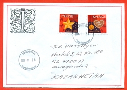 Sweden 2006. Merry Christmas.The Envelope Passed Mail. - Briefe U. Dokumente