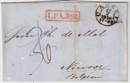 Taxis, 1856 " CASSEL " Selt. " U.P.A. 3e R " ,  #a1231 - Cartas & Documentos