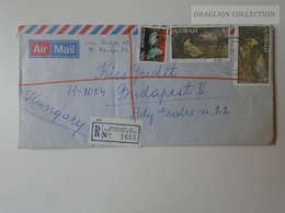 ZA102.56  Australia  -Cover -1986 -EDGECLIFF NSW -Registered - Storia Postale