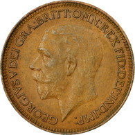 Monnaie, Grande-Bretagne, George V, Farthing, 1931, TB+, Bronze, KM:825 - B. 1 Farthing