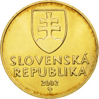 Monnaie, Slovaquie, Koruna, 2002, SPL, Bronze Plated Steel, KM:12 - Slovaquie