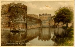 ANGLESEY - BEAUMARIS CASTLE AND MOAT Ang50 - Anglesey