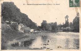 Saint Florent Sur Cher    18       Le Glacis. Lavandières.    (voir Scan) - Saint-Florent-sur-Cher