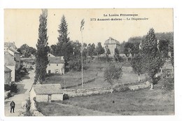 AUMONT-AUBRAC  (cpa 48)  Le Dispensaire   ## Très RARE ##  -  L 1 - Aumont Aubrac