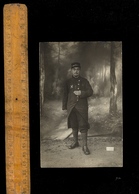 Carte Photo : Soldat Marius TARDY De PIERRE BENITE Rhône Prisonnier Militaire En Allemagne Grafenwöhr 1915 - Pierre Benite