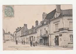 Fondettes.37.Indre Et Loire.Grande Rue.1906 - Fondettes