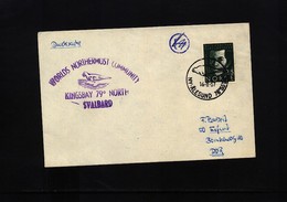 Norway 1967 Spitzbergen Kingsbay Interesting Cover - Expéditions Arctiques