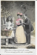 CPA FANTAISIE - A LEGENDE - PETITE MARCHANDE DE FLEURS - CIRCULEE -  COLLECTION JULIETTE - VARENNES SUR LOIRE - Colecciones Y Lotes