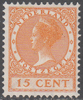 NETHERLANDS       SCOTT NO.  182      MINT HINGED      YEAR  1926     WMK--202 - Unused Stamps