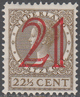 NETHERLANDS       SCOTT NO.  194      MINT HINGED      YEAR  1929 - Ongebruikt