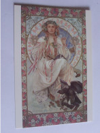 Expo Mucha 1980 - Slavia 1908 - Edit Des Musées Nationaux Ex 1355-2 - REPRODUCTION - Mucha, Alphonse