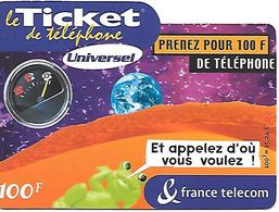 TICKET TELEPHONE-FRANCE- PU47-La GRENOUILLE-- Code /3/3/3/3---31/03/2003-TBE- - Tickets FT