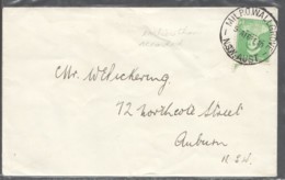 1940  Military Concession Rate From Mil. P.O. Wallgrove 16 FE 40 - Briefe U. Dokumente