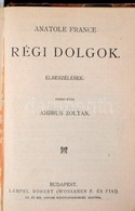 Kolligátum Hét Különféle Munkából, Magyar Könyvtár Sorozatból: 
Moeller M. Ottó: Az Aranycsináló. Fordította Szerdahelyi - Non Classés