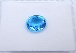 Großer Topas - Sky Blue 39,79 Ct In Kapsel (666) Preis Reduziert - Topaze