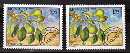 Monaco Préo  99 Variété Ciel Rose Et  Normal Poirier été Neuf ** TB  MNH Sin Charnela - Abarten