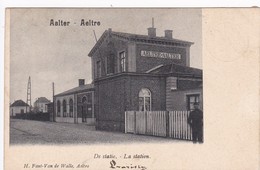 Deurle, Aalter, Aeltre, Statie, La Gare, 2 Scans - Aalter