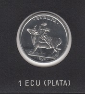 1989 1 ECU Plata Silver 6,72 Gr SC - Ongebruikte Sets & Proefsets