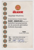 EUROPEAN CHAMPIONSHIP CUP ULKER -SUNAIR-BCO TICKET - Other & Unclassified